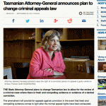 Tasmanian Mercury article