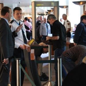 Secondary screening, including de-belting and taking off your shoes, just to get into Question Time at Parliament House. Now there’ll be armed guards as well